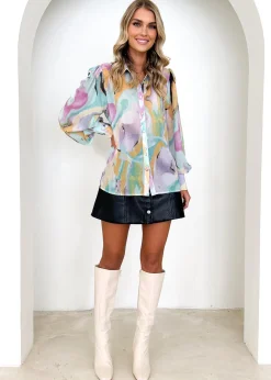 Women Gingham & Heels Shirts><noscript><img width=