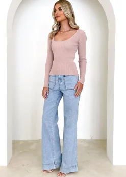 Women Gingham & Heels Knit Tops><noscript><img width=
