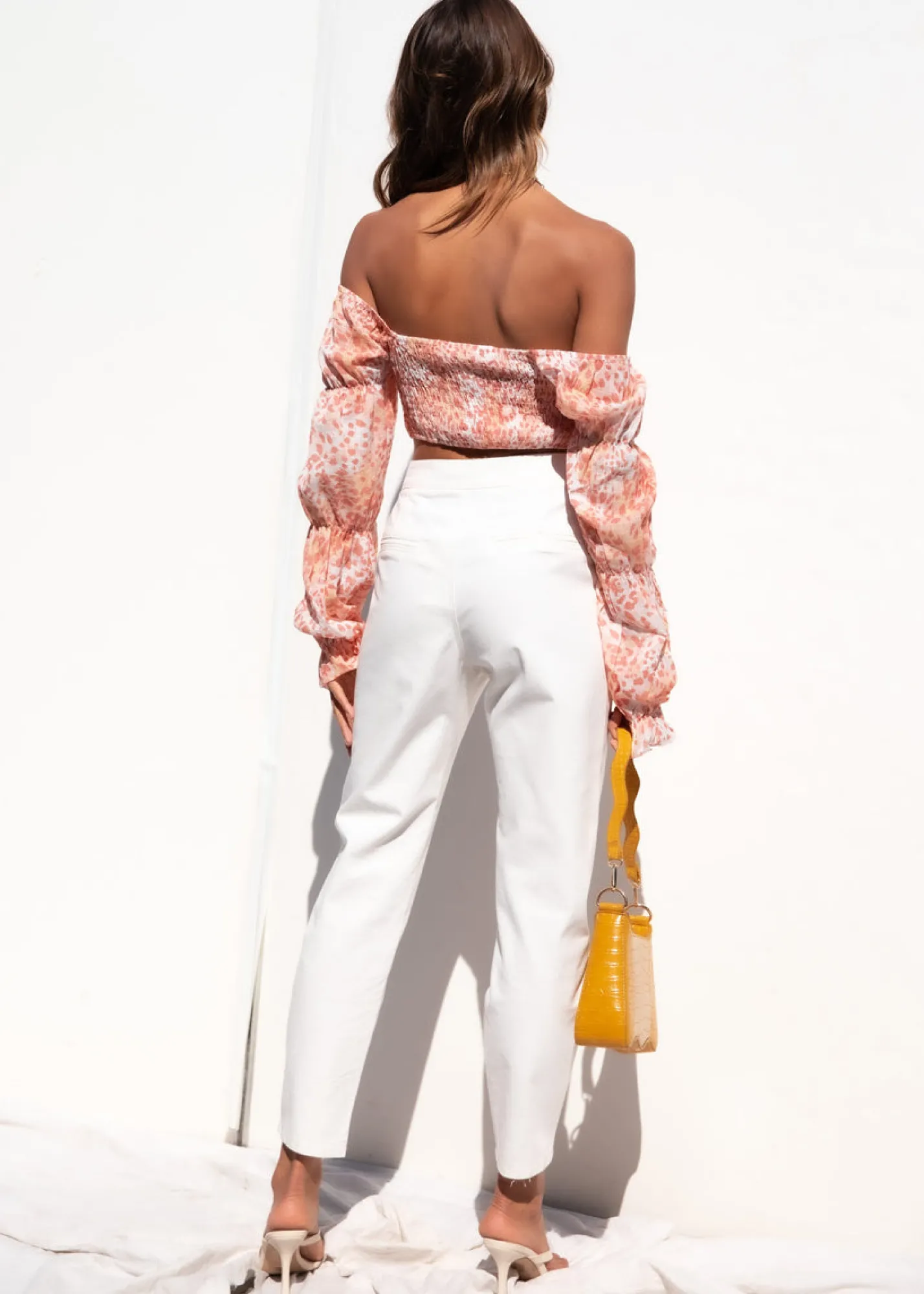 Women Gingham & Heels Crops>Stress Less Crop