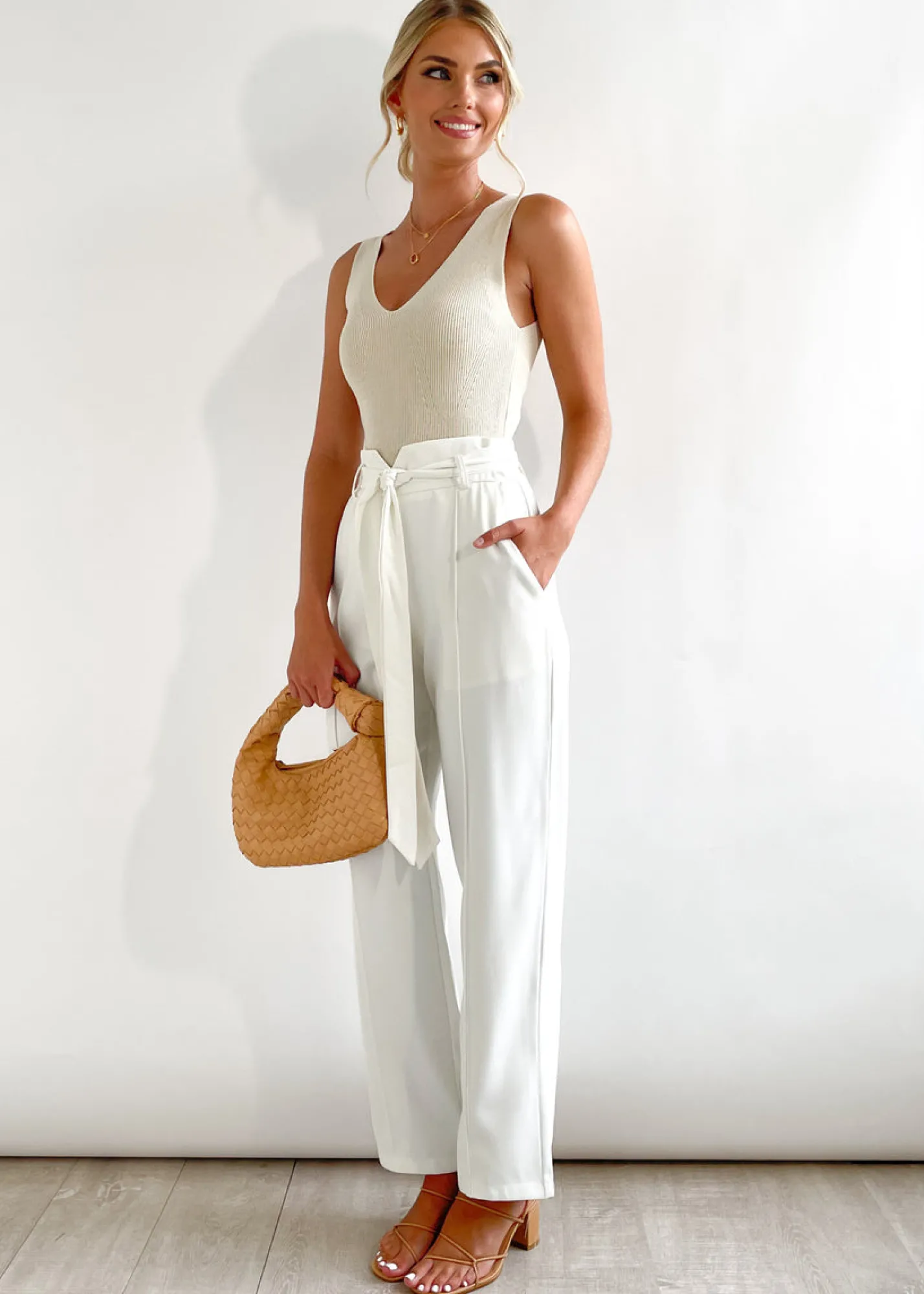 Women Gingham & Heels Pants>Susette Pants