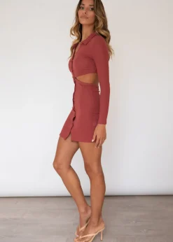 Women Gingham & Heels Knit Dresses><noscript><img width=
