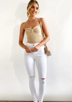 Women Gingham & Heels Jeans>Switch High Rise Jeans