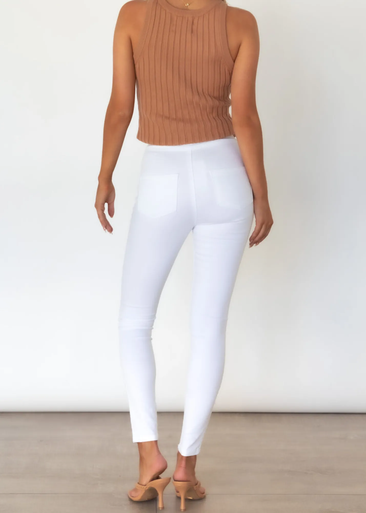 Women Gingham & Heels Jeans>Switch High Rise Jeans