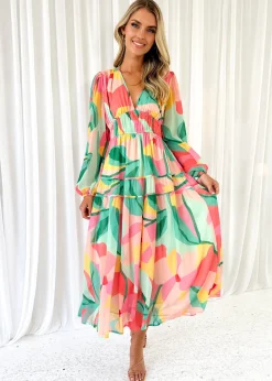 Women Gingham & Heels Maxi>Sylvannah Maxi Dress