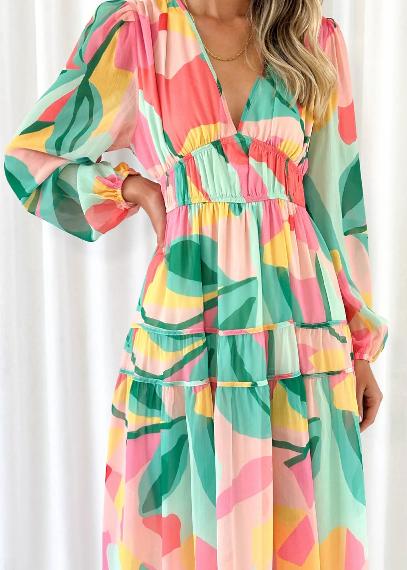 Women Gingham & Heels Maxi>Sylvannah Maxi Dress