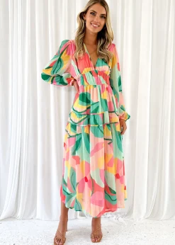 Women Gingham & Heels Maxi><noscript><img width=