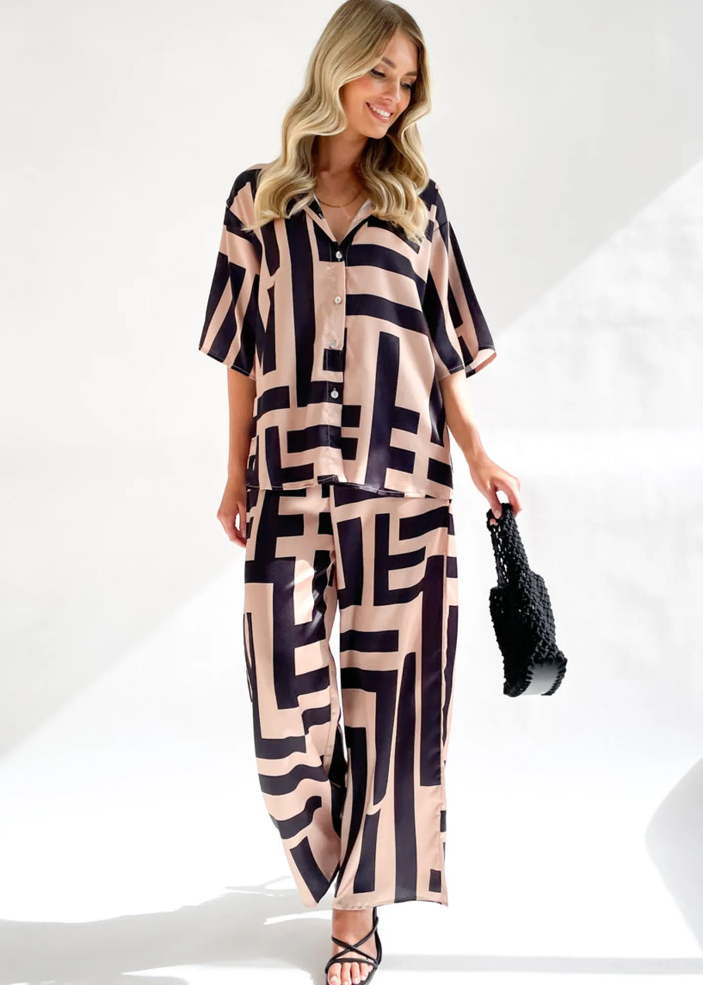 Women Gingham & Heels Sets>Tatti Set
