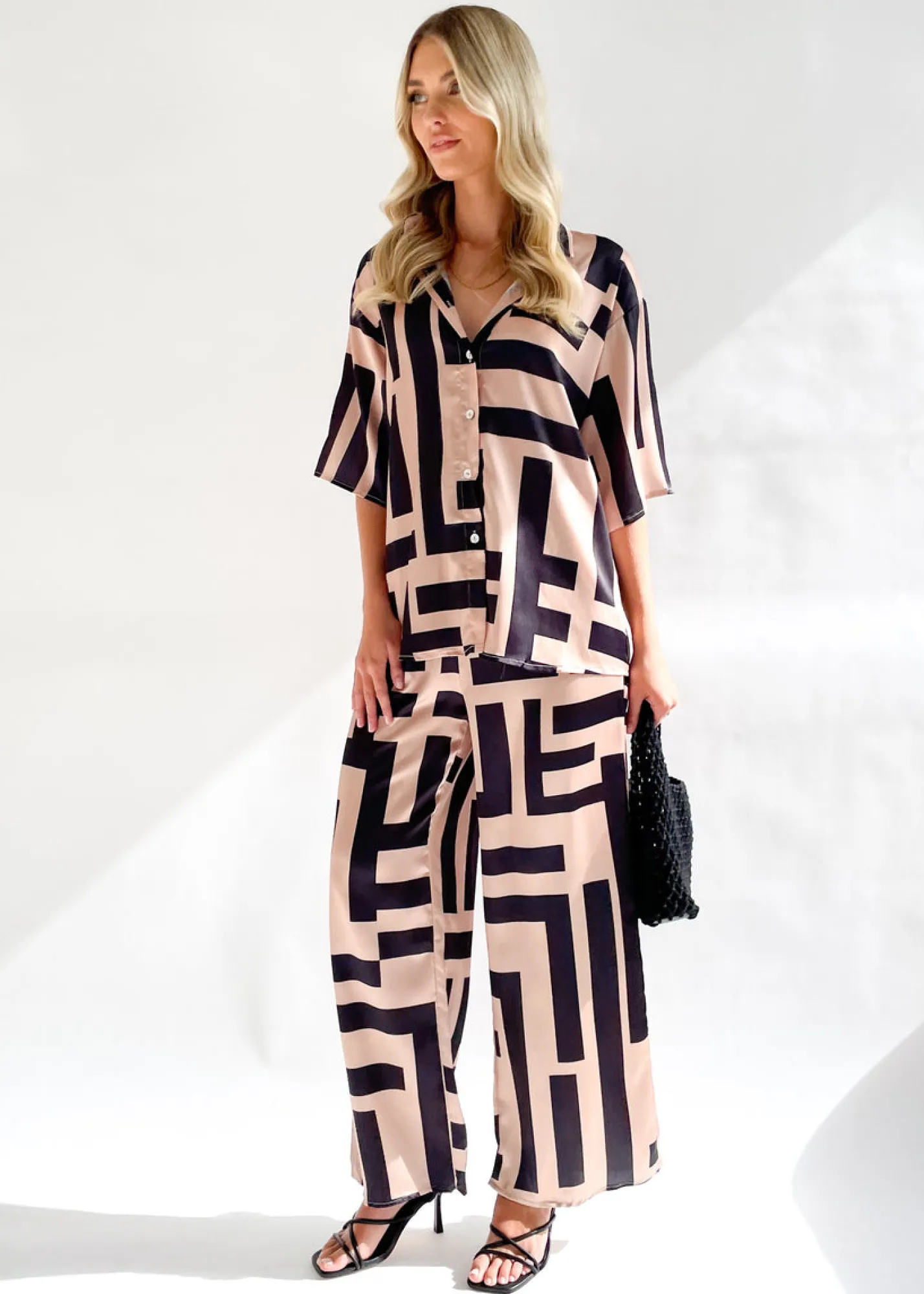 Women Gingham & Heels Sets>Tatti Set