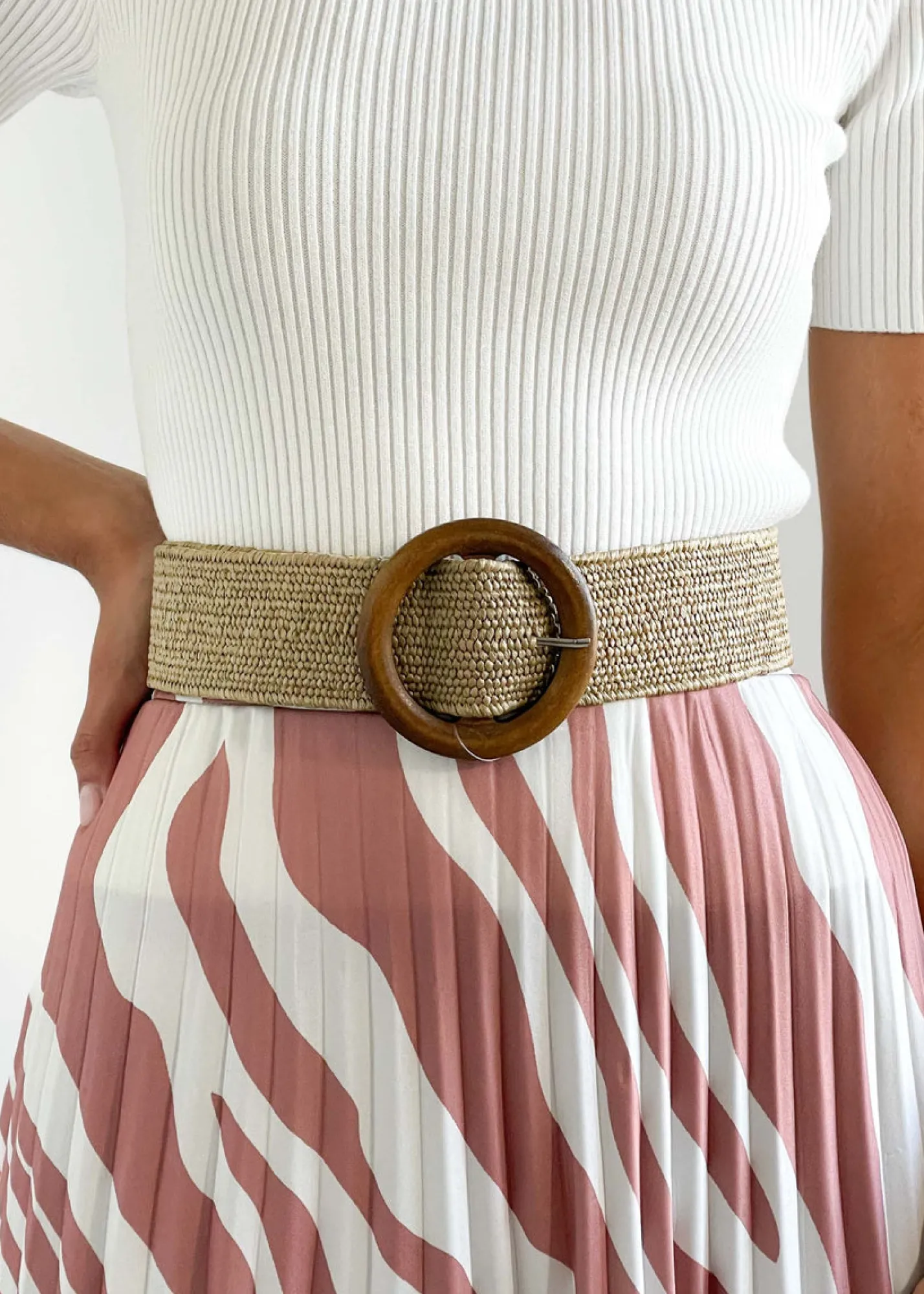 Women Gingham & Heels Belts>Taurus Belt