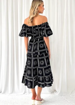 Women Gingham & Heels Midi><noscript><img width=