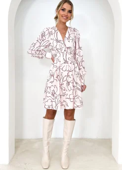 Women Gingham & Heels Short>Tella Dress