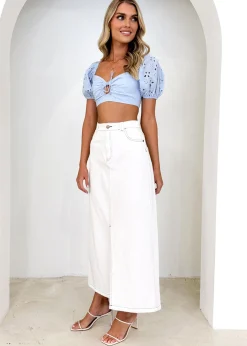 Women Gingham & Heels Crops><noscript><img width=