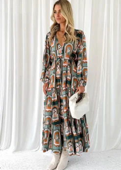 Women Gingham & Heels Maxi><noscript><img width=