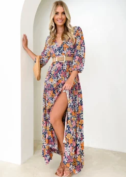 Women Gingham & Heels Maxi><noscript><img width=