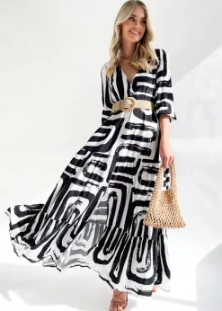 Women Gingham & Heels Maxi>Tessa Maxi Dress