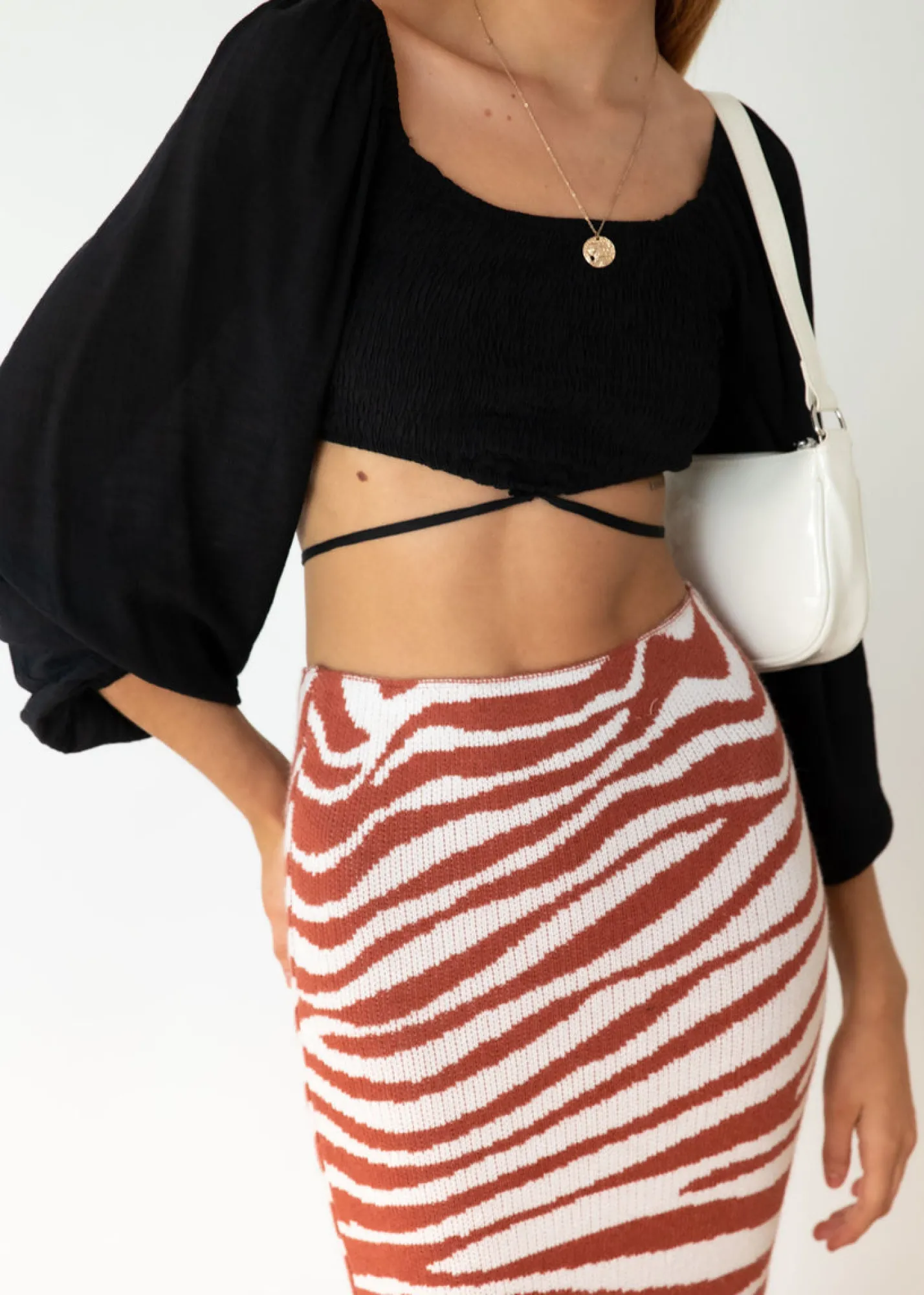 Women Gingham & Heels Crops>Tezza Crop