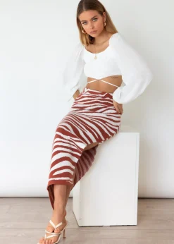 Women Gingham & Heels Crops>Tezza Crop