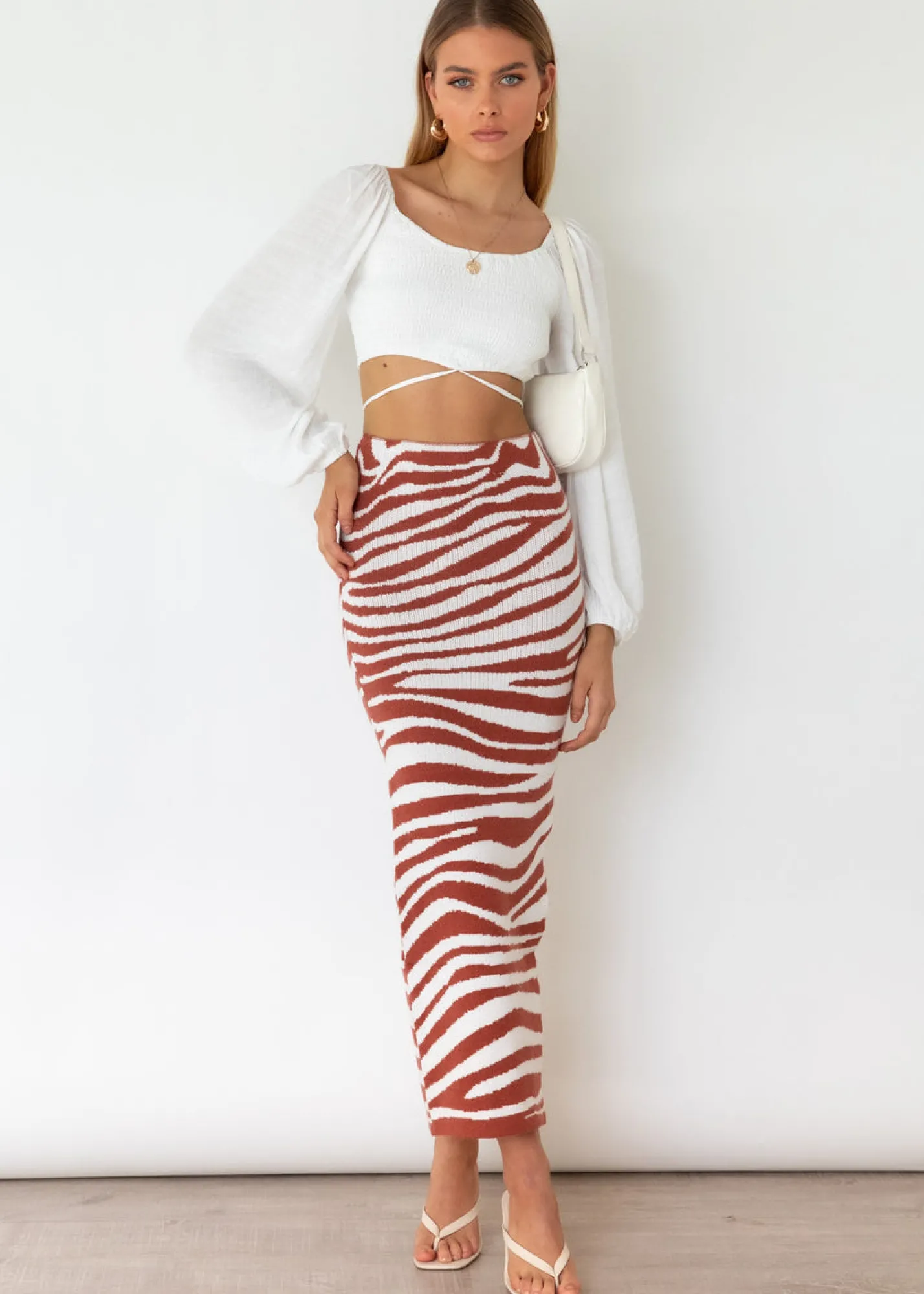 Women Gingham & Heels Crops>Tezza Crop