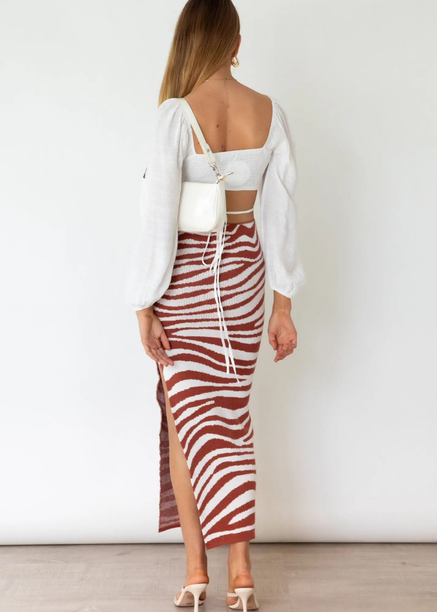 Women Gingham & Heels Crops>Tezza Crop