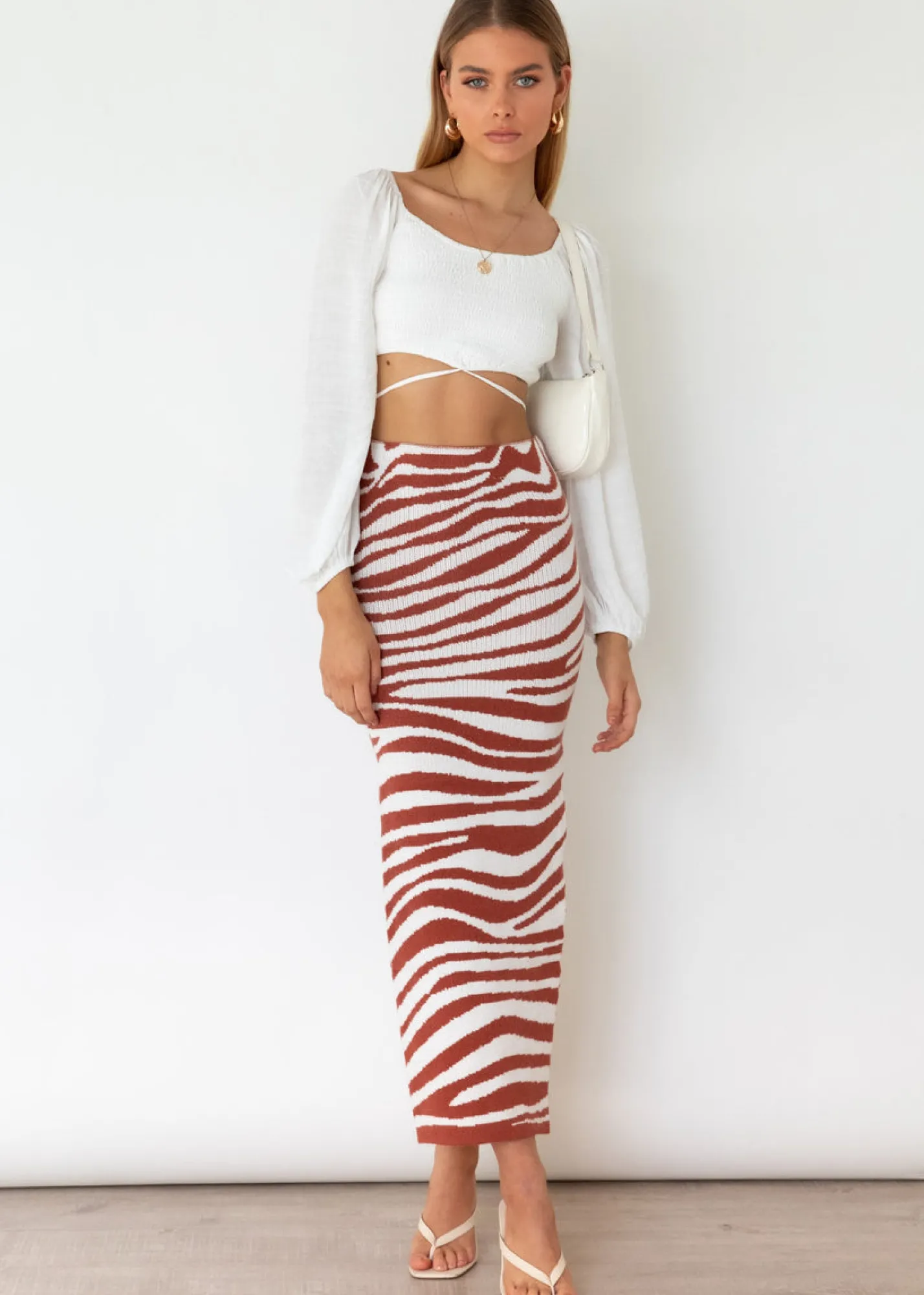 Women Gingham & Heels Crops>Tezza Crop