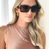 Women Gingham & Heels Sunglasses>The Candice Sunglasses