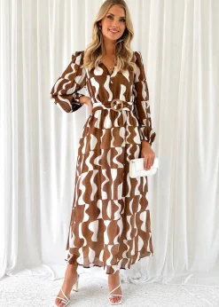 Women Gingham & Heels Midi>Tinka Midi Dress
