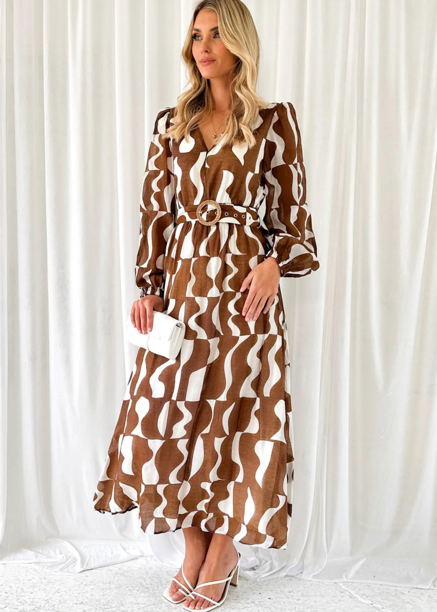 Women Gingham & Heels Midi>Tinka Midi Dress