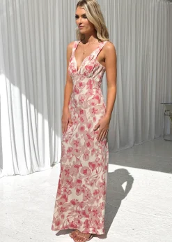 Women Gingham & Heels Maxi><noscript><img width=
