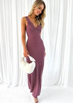 Women Gingham & Heels Maxi><noscript><img width=
