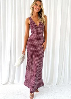 Women Gingham & Heels Maxi><noscript><img width=