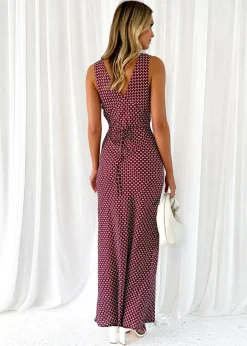 Women Gingham & Heels Maxi><noscript><img width=