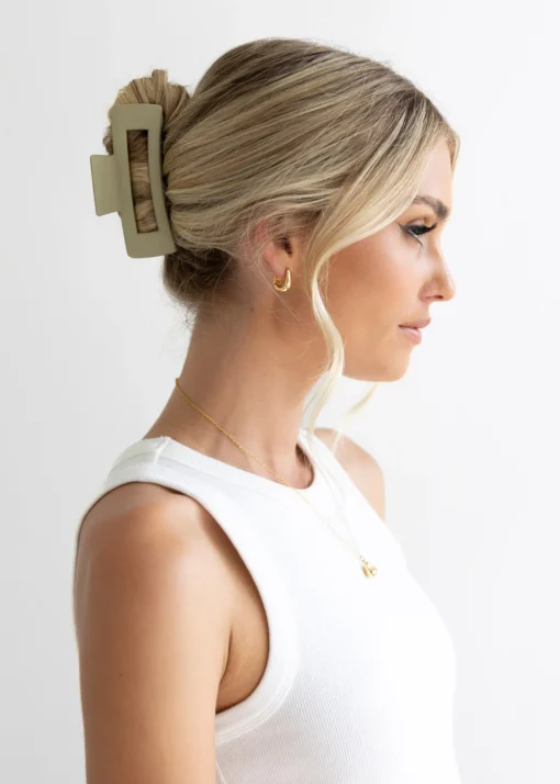 Women Gingham & Heels Hats & Hair>Torrie Claw Clip