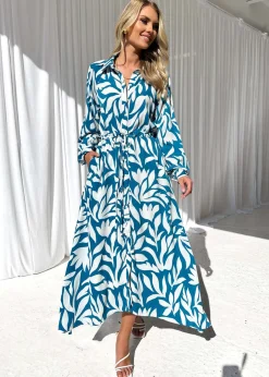 Women Gingham & Heels Midi>Toscan Midi Dress