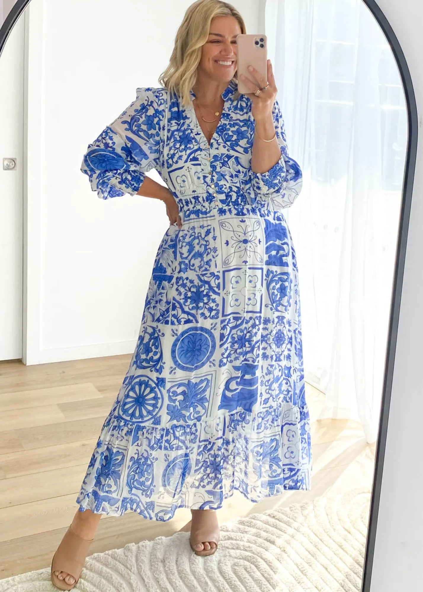 Women Gingham & Heels Midi>Toubia Midi Dress