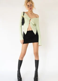 Women Gingham & Heels Crops>Touch Of Grace Crop