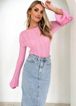 Women Gingham & Heels Basic Tops>Trivina Knit Top