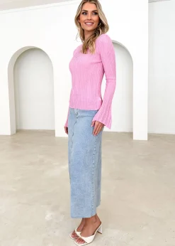 Women Gingham & Heels Knit Tops><noscript><img width=