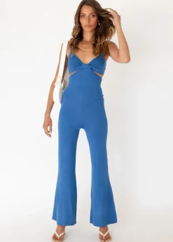 Women Gingham & Heels Pantsuits>Unconditional Knit Pantsuit