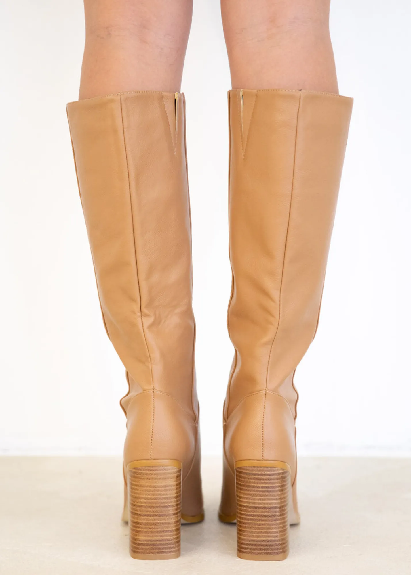 Women Gingham & Heels Shoes>Valen Knee High Boots