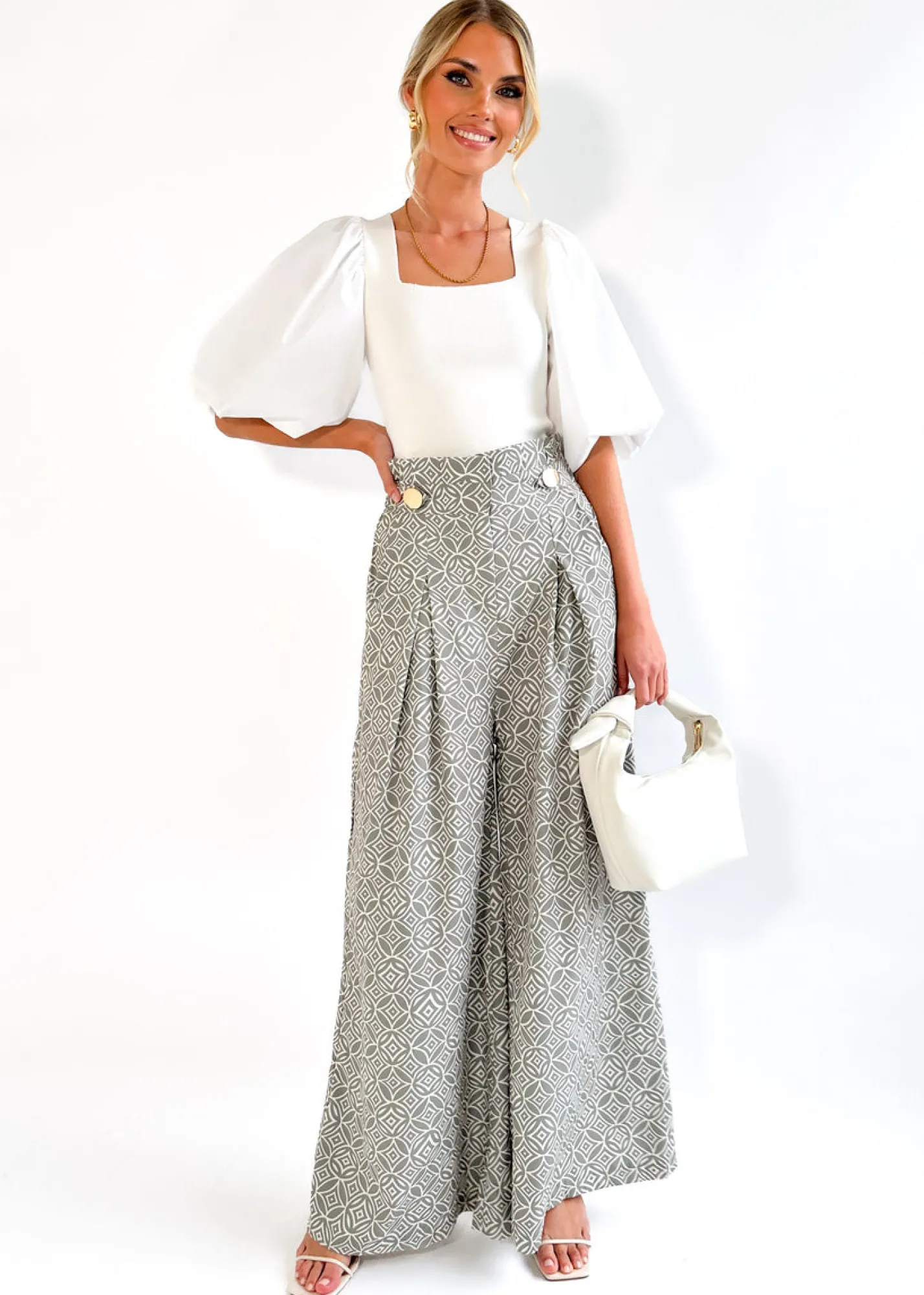 Women Gingham & Heels Pants>Vespea Pants