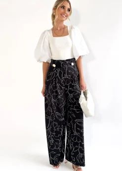 Women Gingham & Heels Pants><noscript><img width=