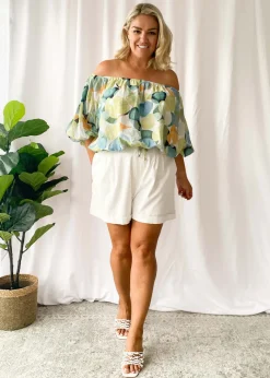Women Gingham & Heels Blouses><noscript><img width=