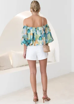Women Gingham & Heels Blouses><noscript><img width=