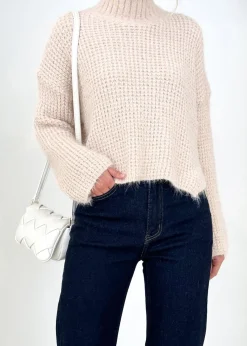 Women Gingham & Heels Sweaters><noscript><img width=