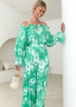 Women Gingham & Heels Pants>Vinney Wide Leg Pants