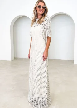 Women Gingham & Heels Maxi><noscript><img width=