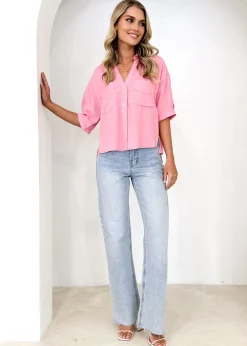 Women Gingham & Heels Shirts><noscript><img width=