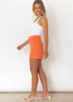 Women Gingham & Heels Shorts><noscript><img width=