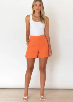 Women Gingham & Heels Shorts><noscript><img width=