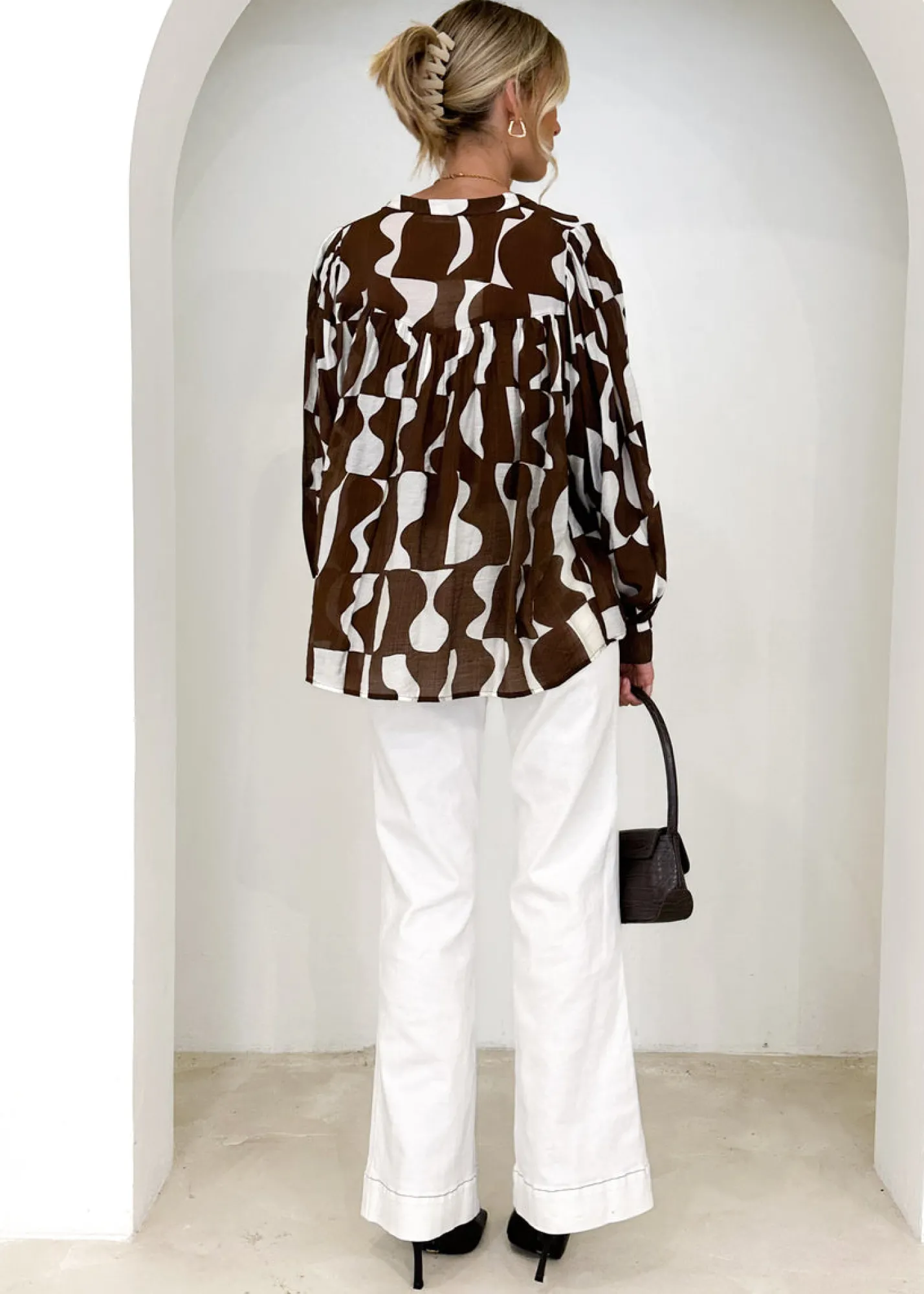 Women Gingham & Heels Blouses>Willoa Blouse
